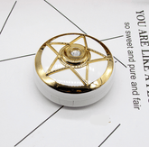 Pentagonal Star Drill Multicolor Colored Contact Lens Case - BEAUEYE (UK)